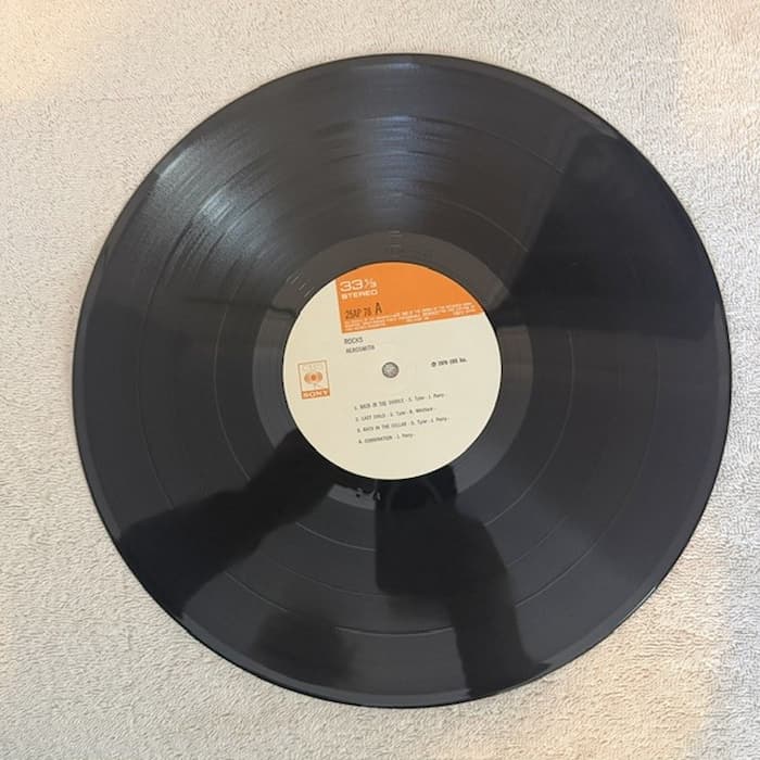 AEROSMITH - ROCKS - JPY PRESS - 1978 - OBI - VG++ - Rebel Rebel Records