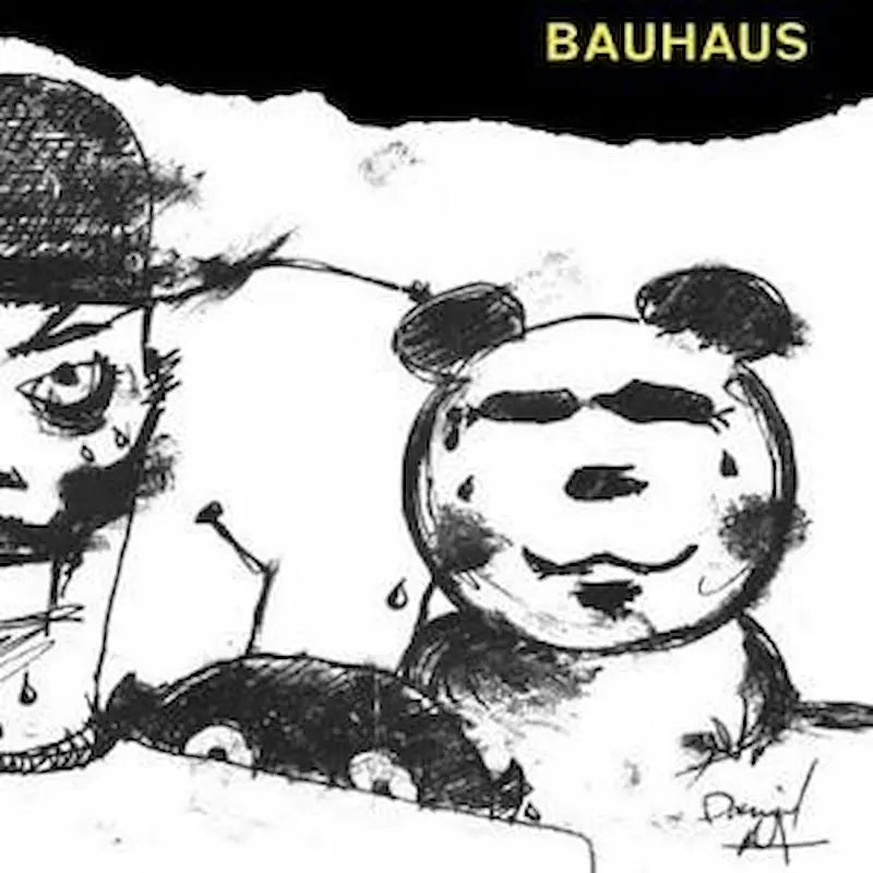 Bauhaus – Mask Remastered Special Edition Yellow Vinyl LP record cover