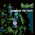 Album cover for 'Cream of the Crap!' by The Hellacopters with vinyl records and band members.