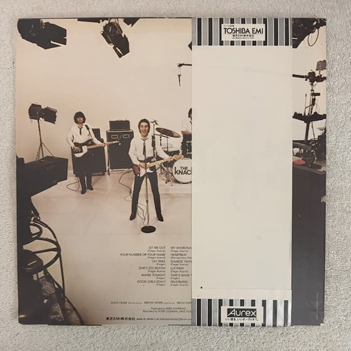 The Knack - Get The Knack - Vinyl LP JPY PRESS - OBI & INSERT - Rebel Rebel Records