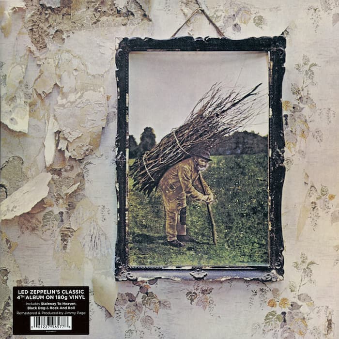 Led Zeppelin IV (ZOSO 4) remastered 180GM VINYL LP gatefold - Rebel Rebel Records