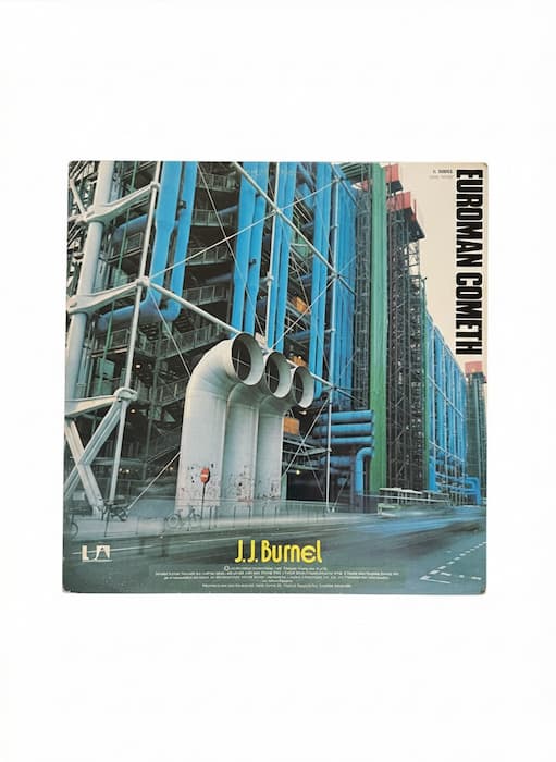 J.J. Burnel - Euroman Cometh LP (Pre-Loved Vinyl) - Rebel Rebel Records
