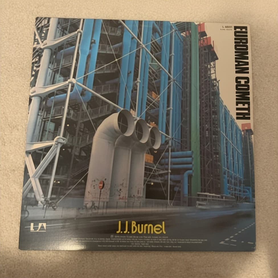 J.J. Burnel - Euroman Cometh LP (Pre-Loved Vinyl) - Rebel Rebel Records